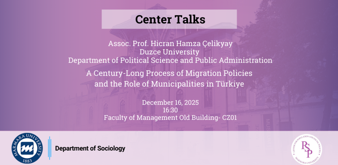 A Century-Long Process of Migration Policies and the Role of Municipalities in Türkiye