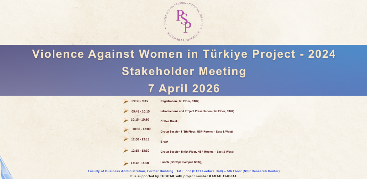 Violence Against Women in Türkiye Project-2024 Stakeholder Meeting