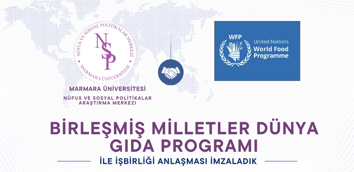 Dünya Gıda Programı (WFP) ile İş Birliği Anlaşması İmzaladık
